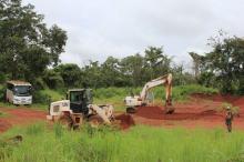 Kompi Zeni TNI di Afrika Tengah Clearing Lahan Camp Kontingen Burundi